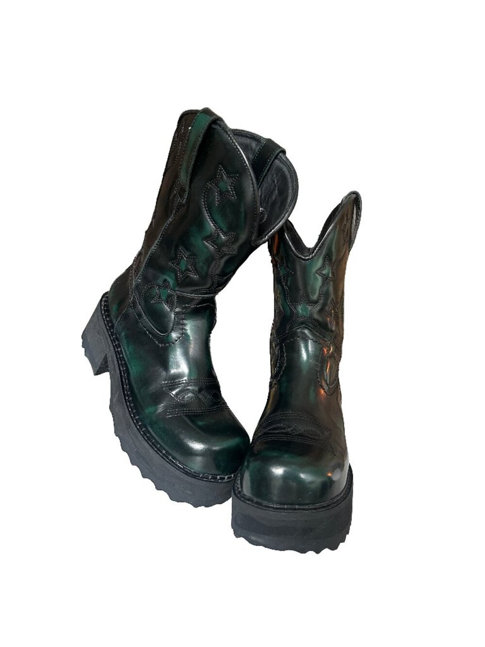 John Fluevog Ankle Cowboy Boots